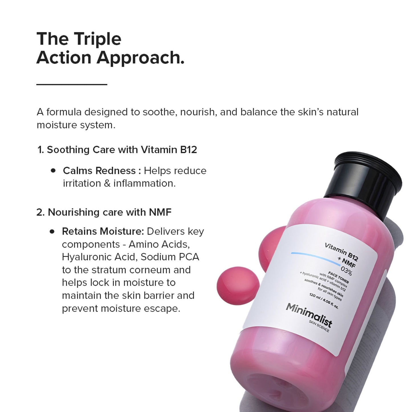 Minimalist Vitamin B12 + NMF 03% Face Toner