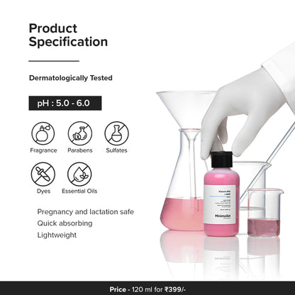 Minimalist Vitamin B12 + NMF 03% Face Toner