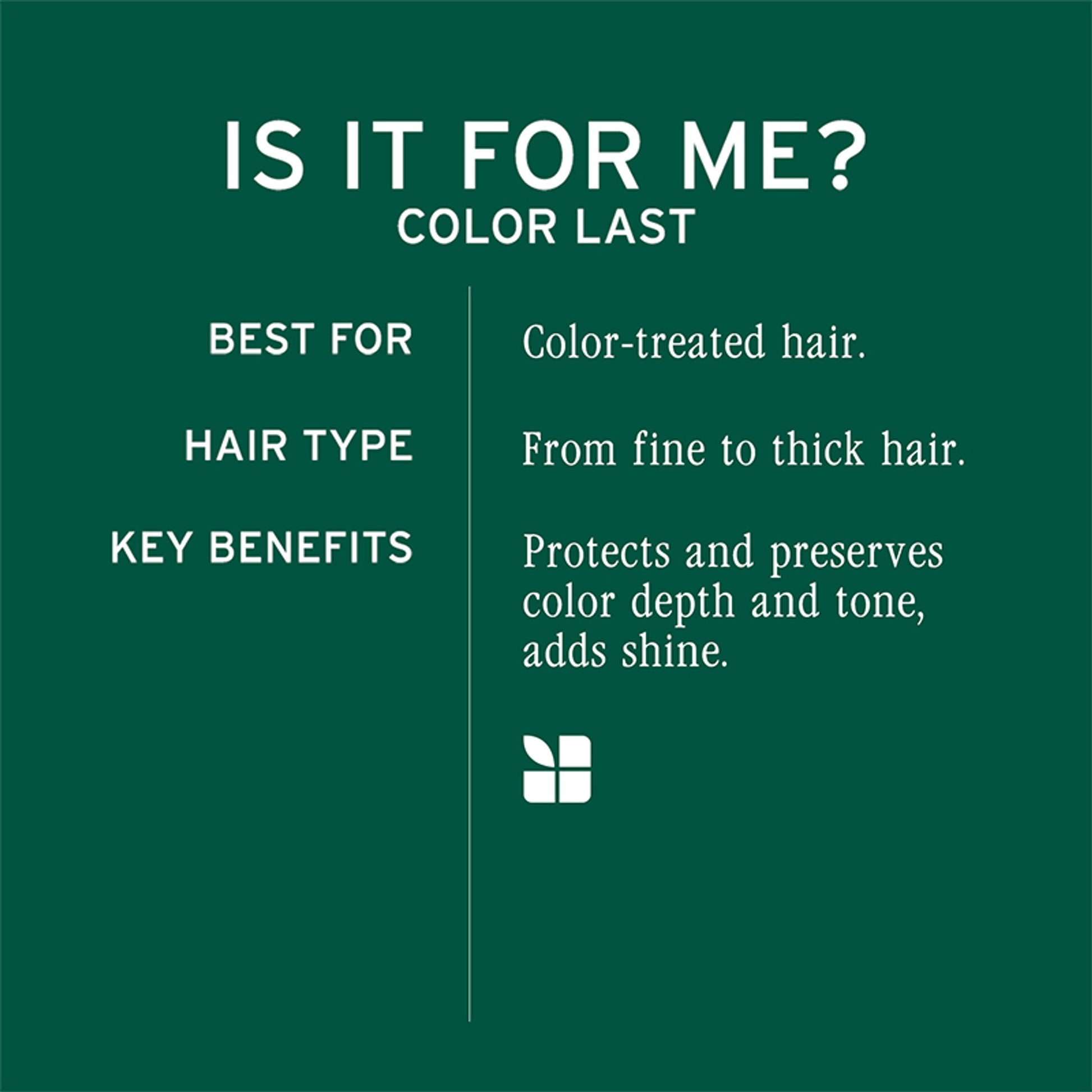 Biolage Colorlast Professional Conditioner, Helps Protect Colored Hair & Maintain Vibrancy
