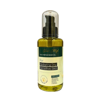 Oleum Cottage Skin Softening Body Oil for Dry, Eczema and Psoriasis Prone Skin, Scars and Marks