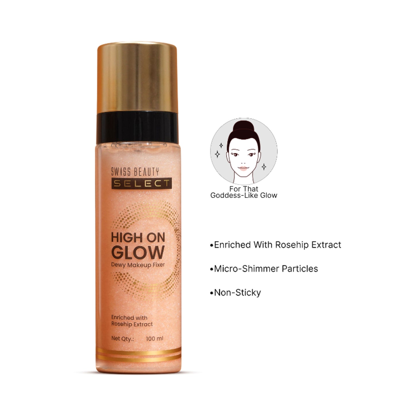 Swiss Beauty Select High On Glow Fixer