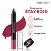 Swiss Beauty Matte Long Lasting Stay Maxx Lip Crayon Lipstick Matte Finish - Plum House