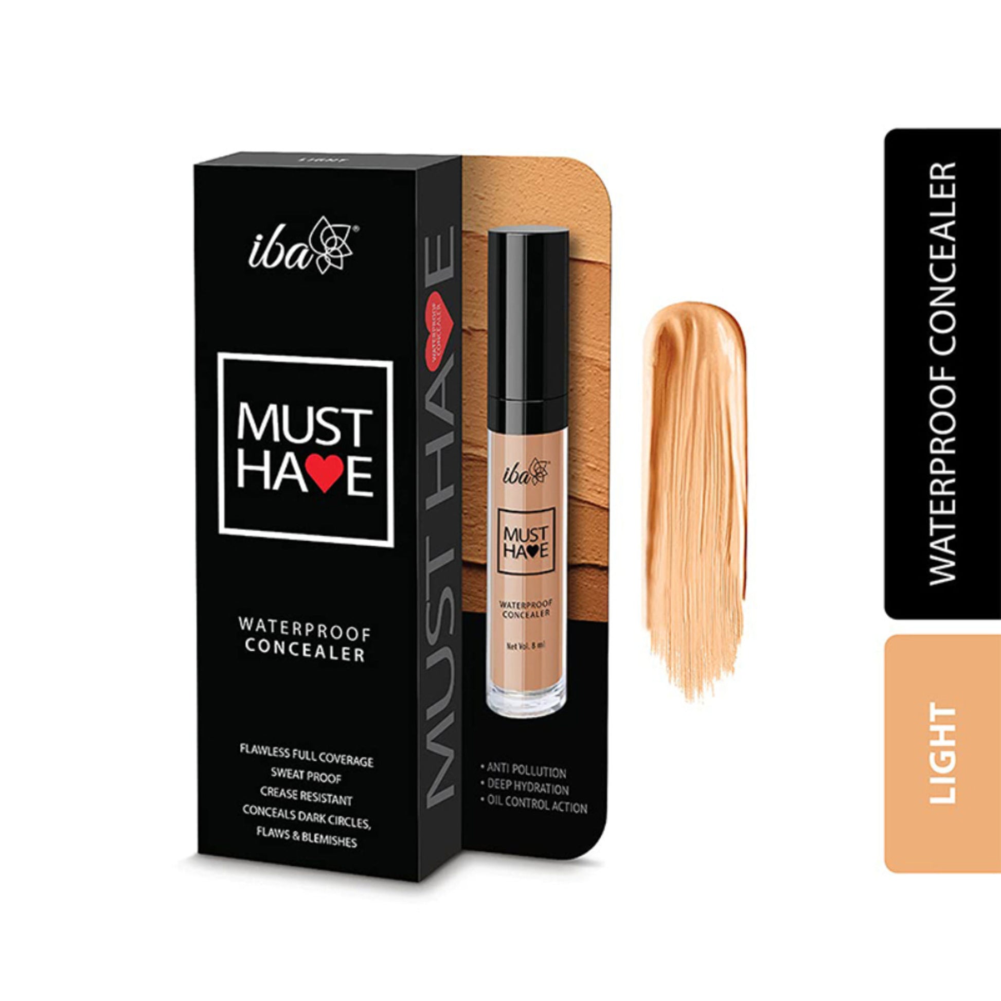 IBA Must Have Waterproof Concealer - Light