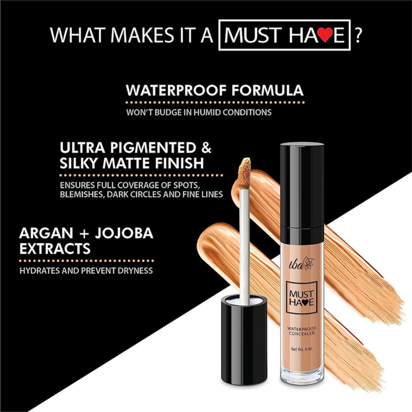IBA Must Have Waterproof Concealer - Light
