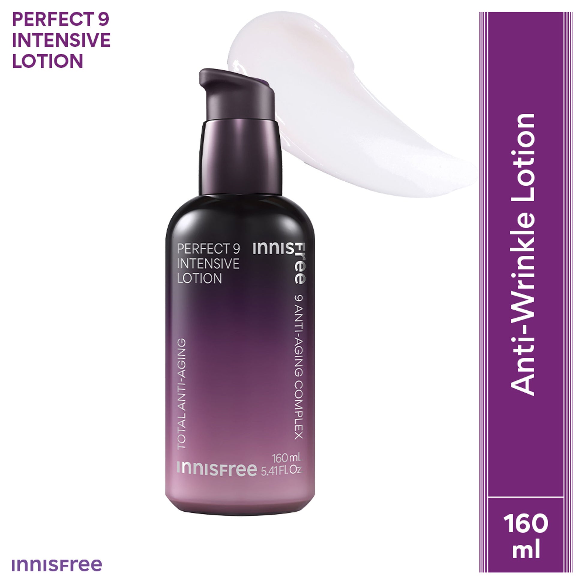 Innisfree Perfect 9 Intensive Lotion - Anti-Aging & Firm Skin