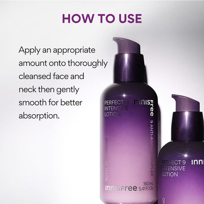 Innisfree Perfect 9 Intensive Lotion - Anti-Aging & Firm Skin