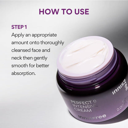 Innisfree Perfect 9 Intensive Cream EX - Anti-Aging & Firming Care