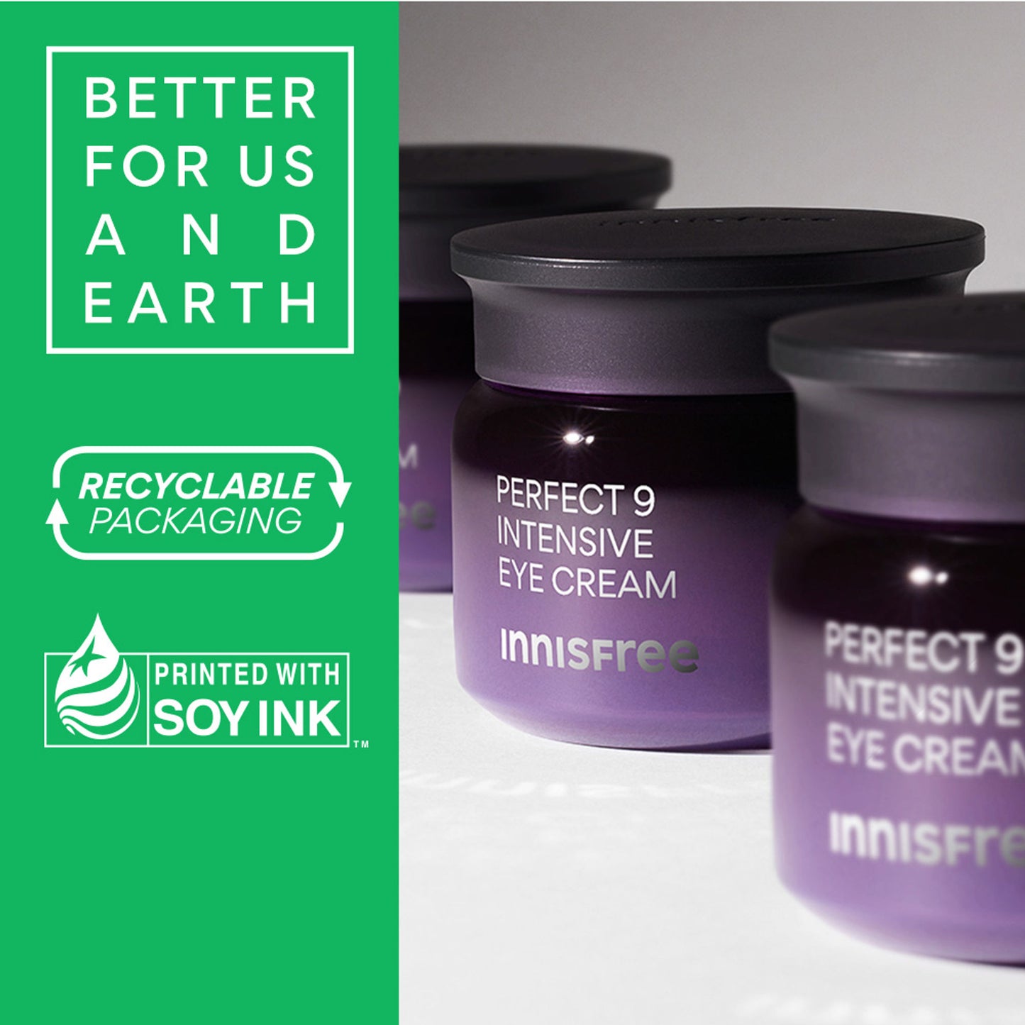 Innisfree Perfect 9 Repair Intensive Eye Cream - Anti-Aging & Wrinkle Care