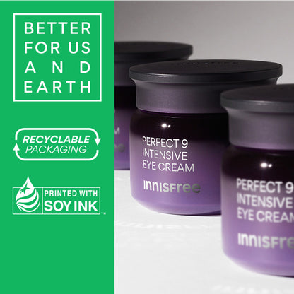 Innisfree Perfect 9 Repair Intensive Eye Cream - Anti-Aging & Wrinkle Care