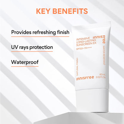 Innisfree Intensive Long Lasting Sunscreen SPF 50+ PA++++ - Natural Finish
