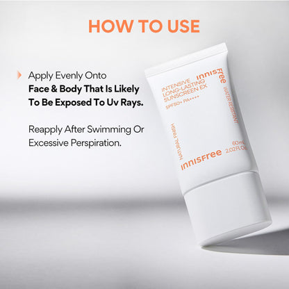 Innisfree Intensive Long Lasting Sunscreen SPF 50+ PA++++ - Natural Finish