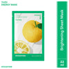 Innisfree Soothing Energy Sheet Mask Heartleaf - Calms Sensitive Skin - Yuzu