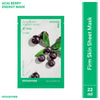 Innisfree Soothing Energy Sheet Mask Heartleaf - Calms Sensitive Skin - Acai Berry