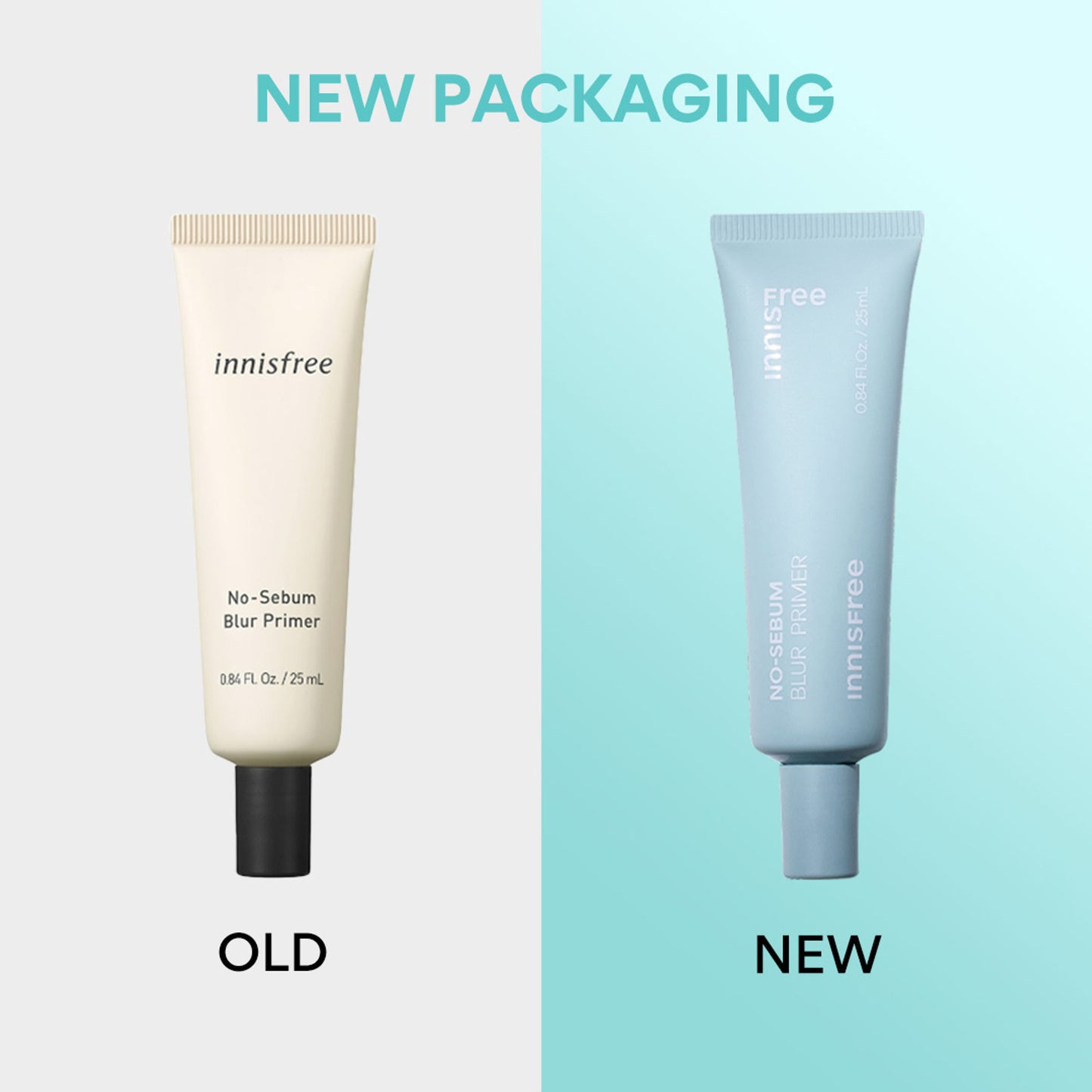 Innisfree No Sebum Blur Primer - Smooth Pore Coverage & Soft Base