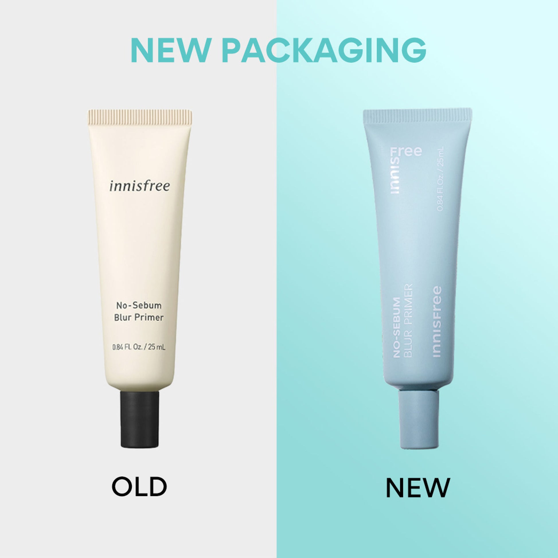 Innisfree No Sebum Blur Primer - Smooth Pore Coverage & Soft Base
