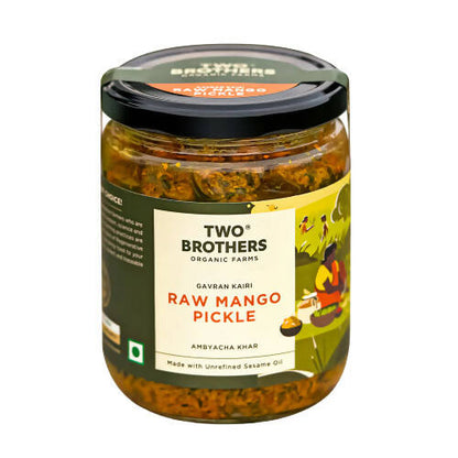 Two Brothers Organic Farms Raw Mango Pickle - Indyancart