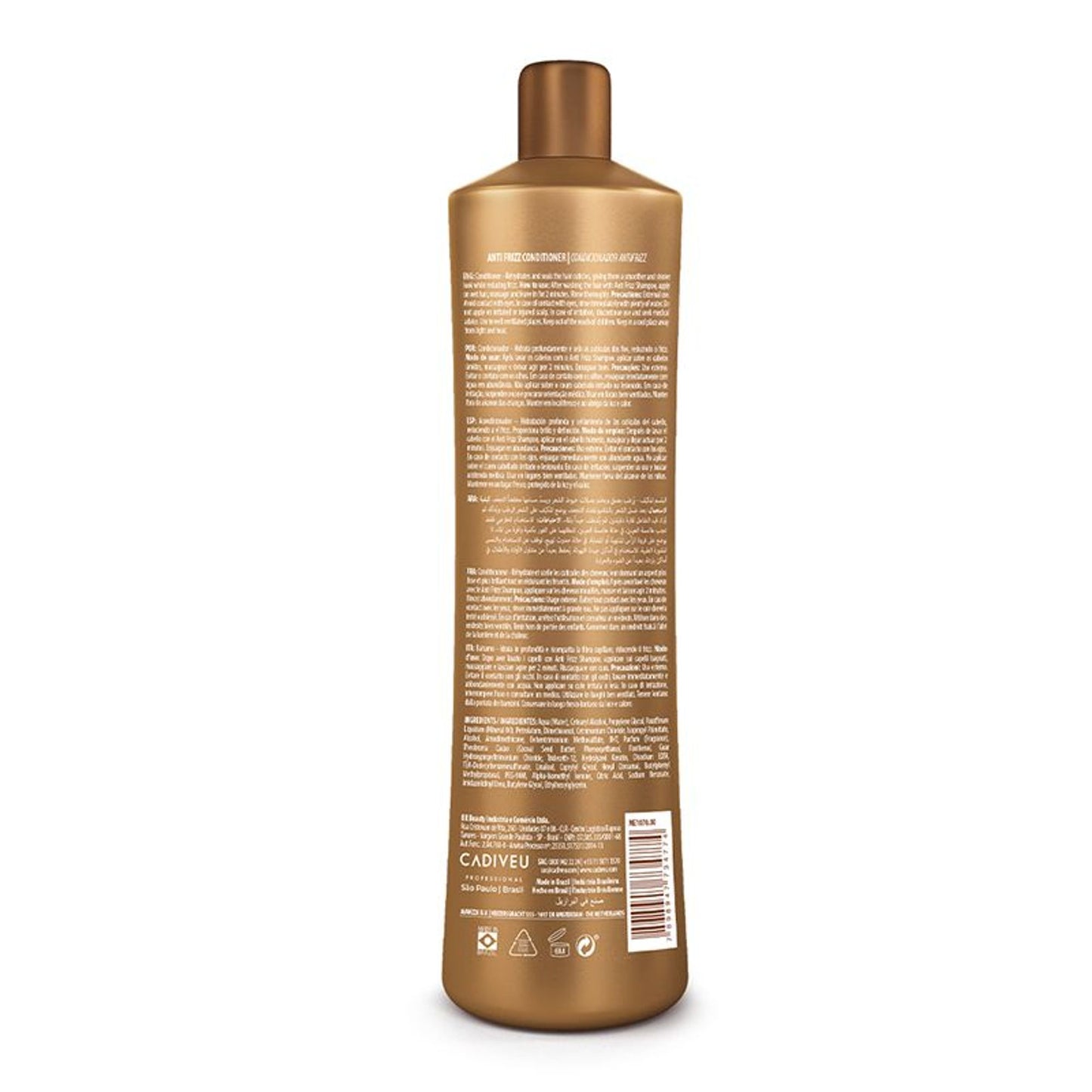 Cadiveu Brasil Cacau Anti Frizz Conditioner For Dry & Frizzy Hair