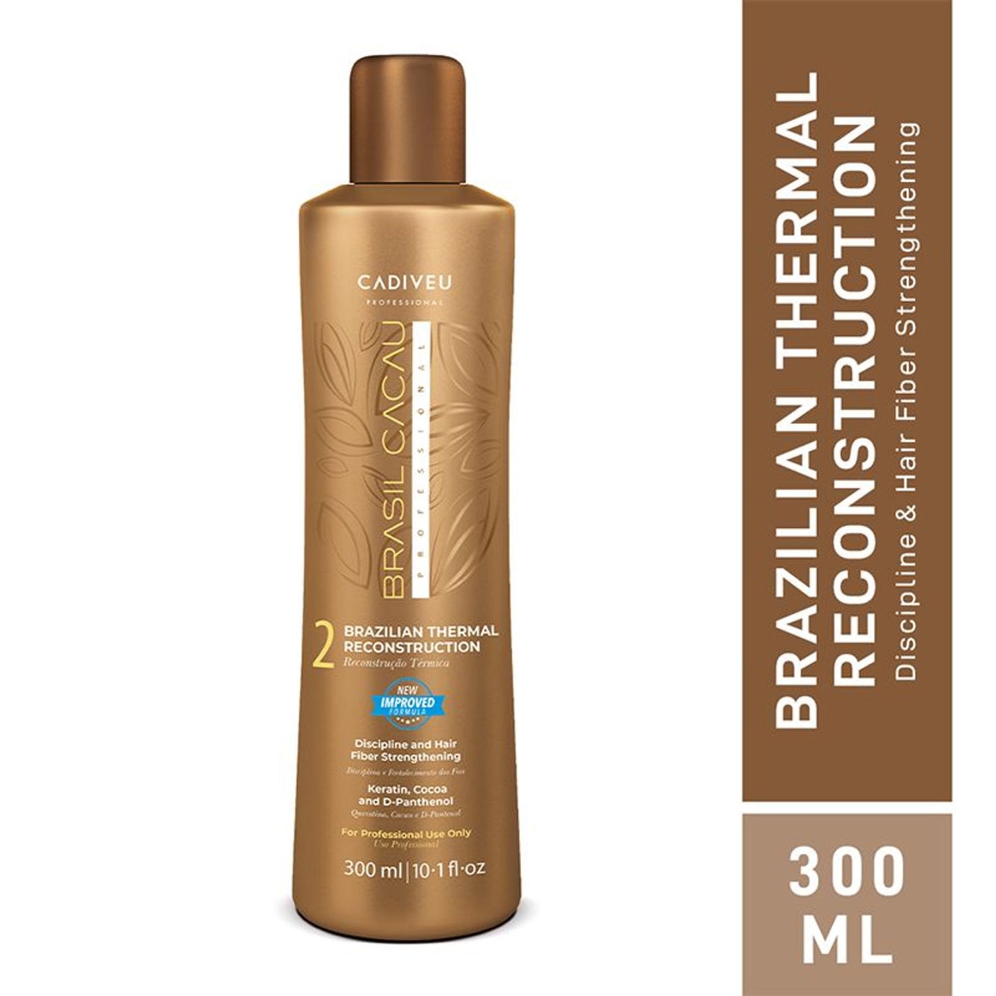 Cadiveu Brasil Cacau Brazilian Thermal Reconstruction Hair Mask For Frizzy Hair