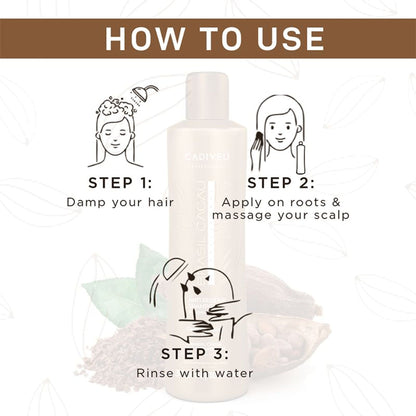 Cadiveu Brasil Cacau Anti Residue Shampoo For Professionally Treated Hair