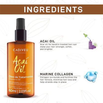 Cadiveu Acai Oil Hair Serum For Dry & Frizzy Hair