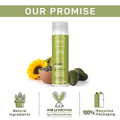 Cadiveu Vegan Hair Conditioner For Damaged Hair