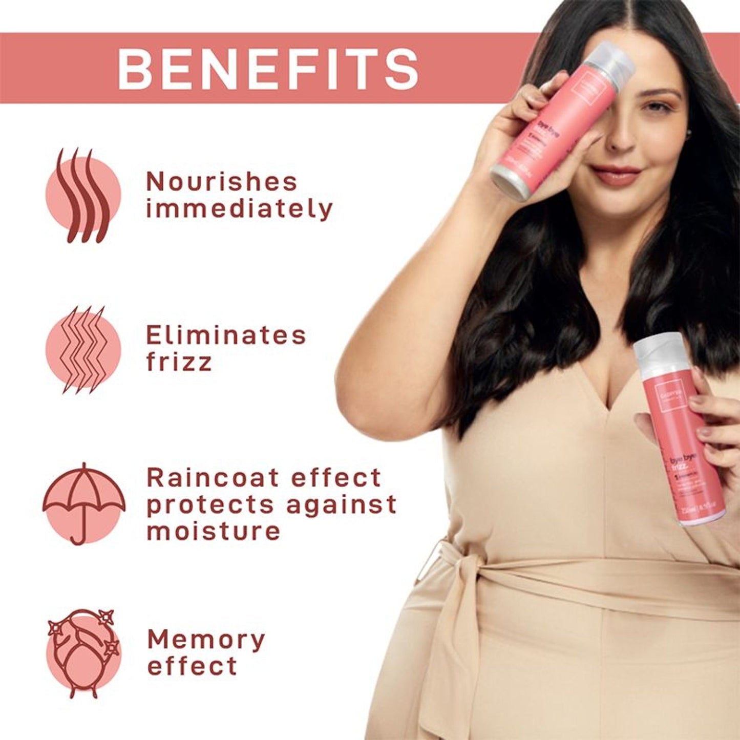 Cadiveu Bye Bye Frizz Shampoo For 72 Hours Frizz Free Hair