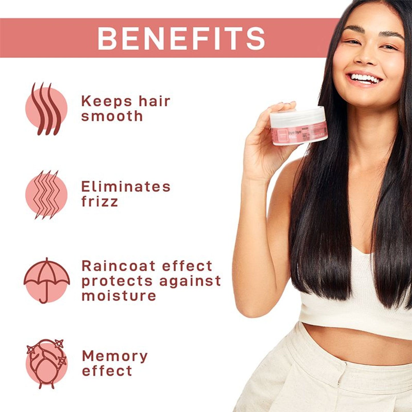Cadiveu Bye Bye Frizz Mask For 72 Hours Frizz Free Hair