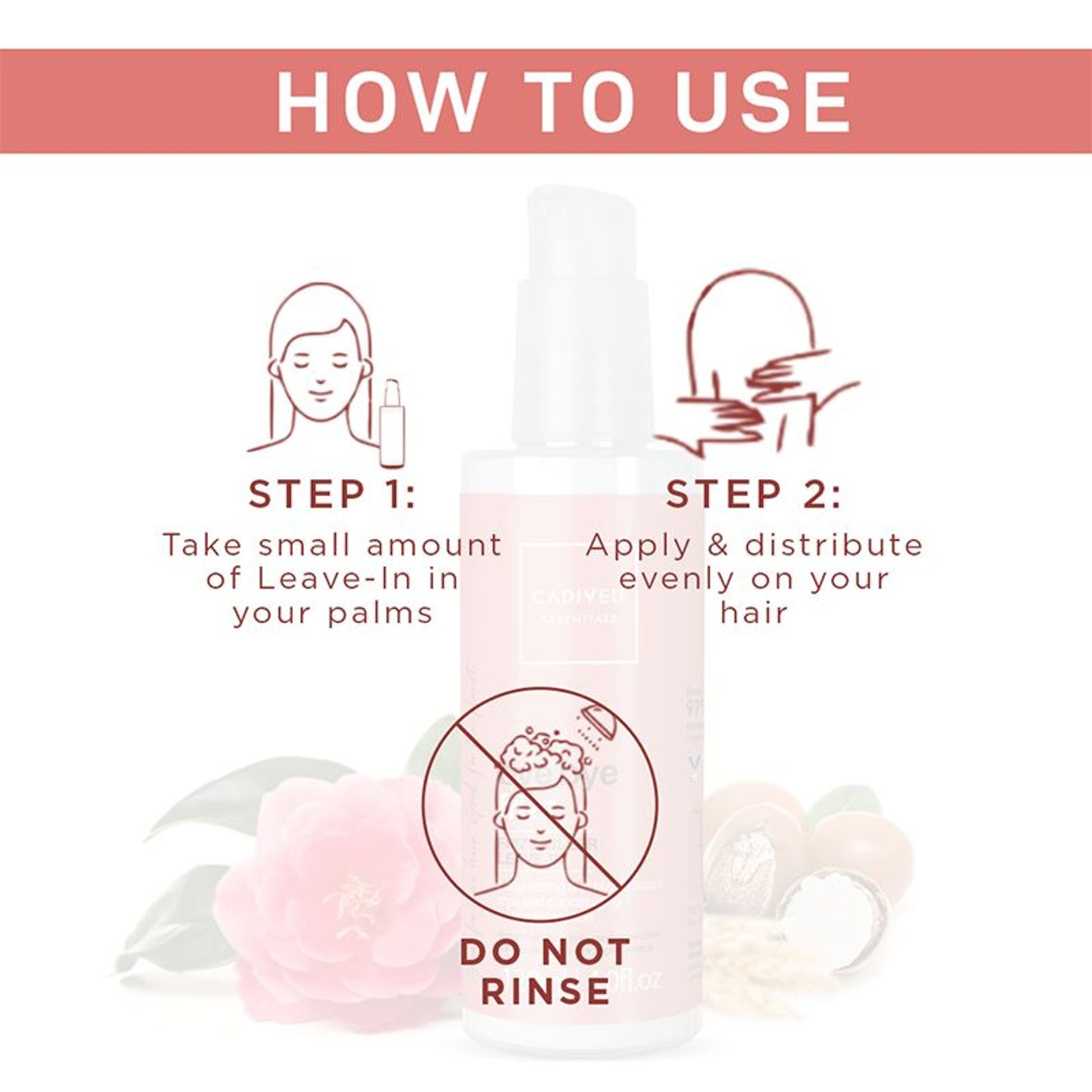 Cadiveu Bye Bye Frizz Leave In Frizz Killer Hair Serum For Frizzy Hair