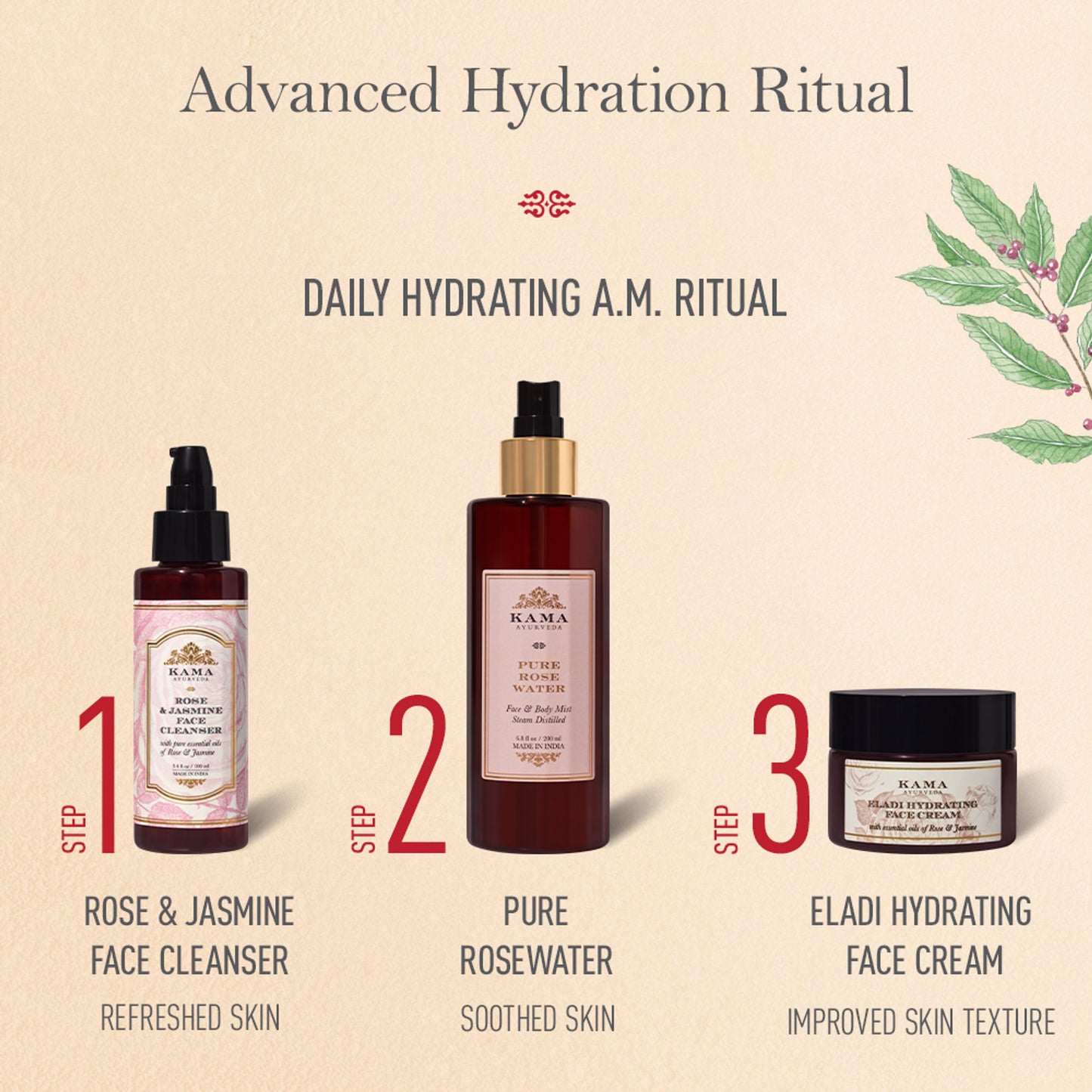 Kama Ayurveda Rose Jasmine Face Cleanser (Face Wash)