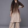 Dhiyona VA Women'sOmbre Sequine Embroidered Kurta with Trouser
