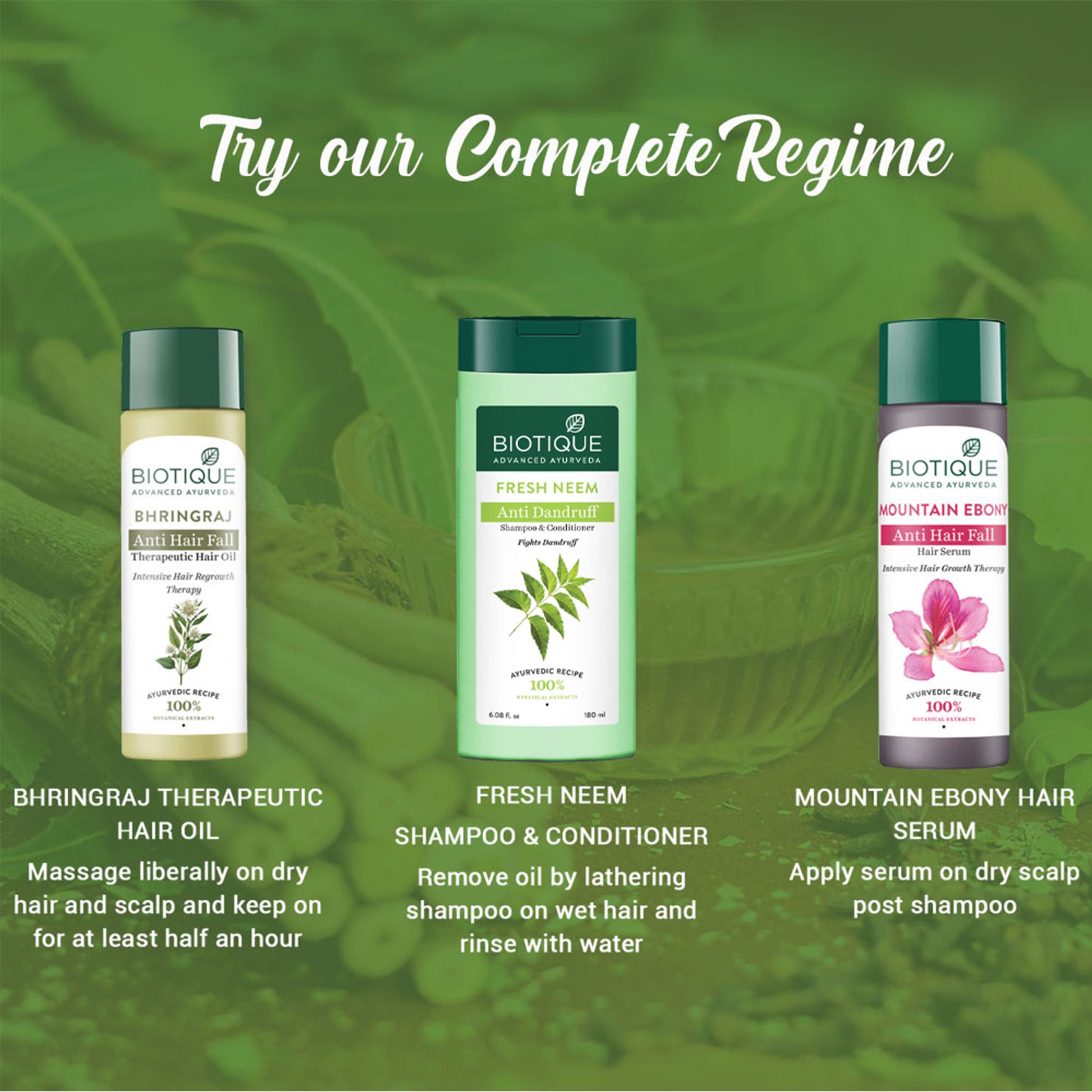 Biotique Bio Neem Margosa Anti-Dandruff Shampoo & Conditioner