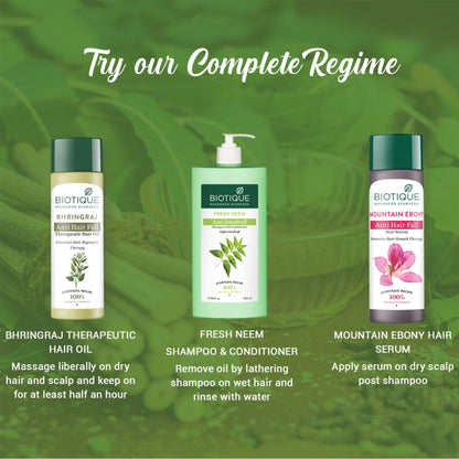 Biotique Bio Neem Margosa Anti-Dandruff Shampoo & Conditioner