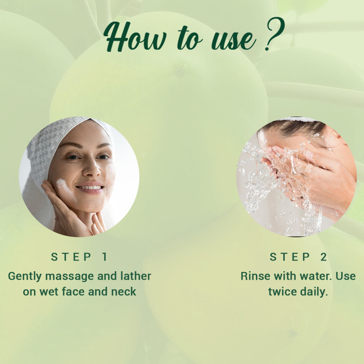 Biotique Bio Papaya Face Wash for all skin types, pack of 2, with natural papaya extract for clear, healthy skin.