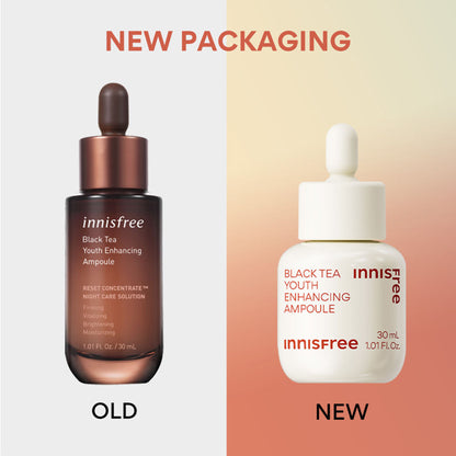 Innisfree Black Tea Youth Enhancing Ampoule For Anti-Aging & Radiant Skin