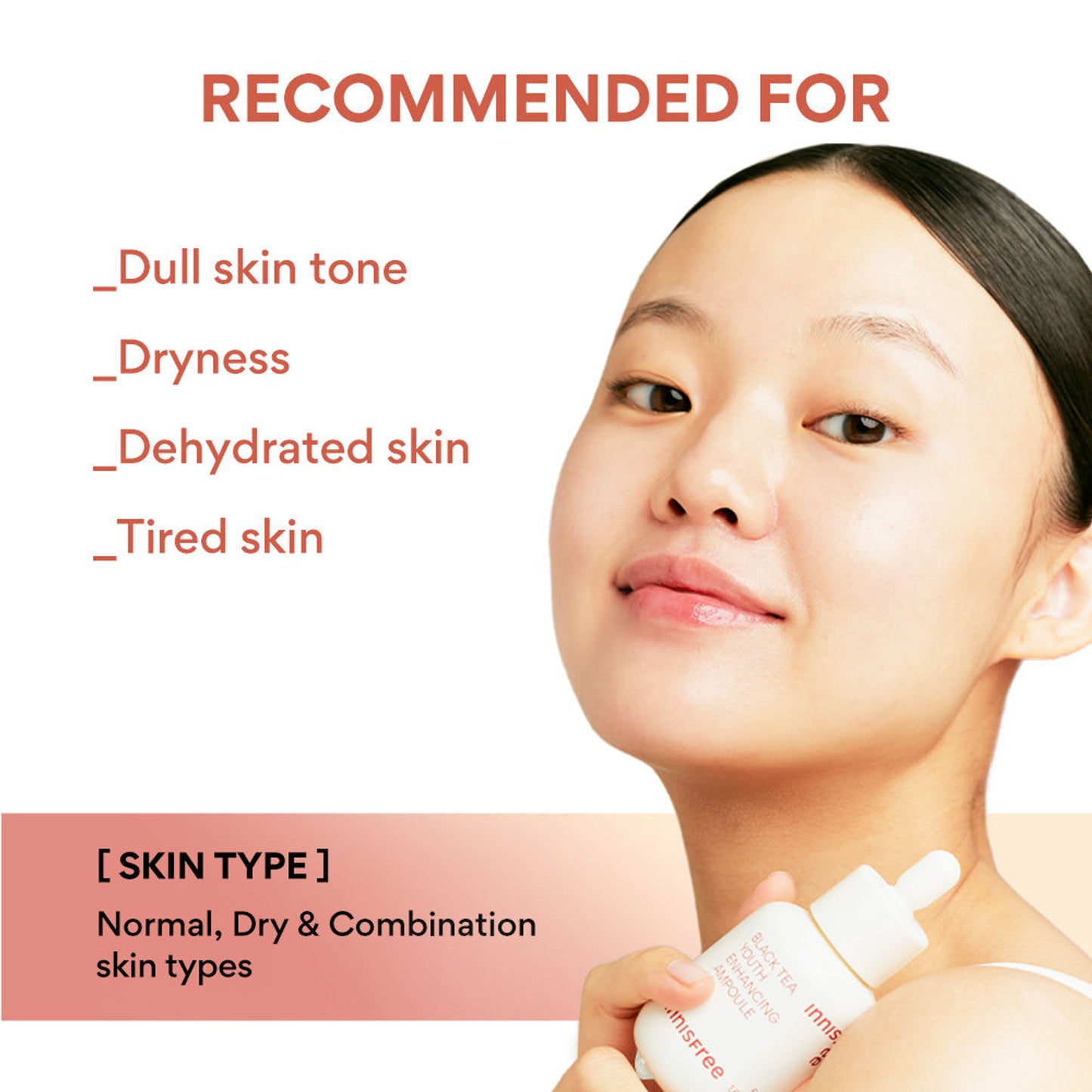 Innisfree Black Tea Youth Enhancing Ampoule For Anti-Aging & Radiant Skin