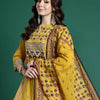 Dhiyona IE Ethnic Motifs Printed Pure Cotton Kurta with Trousers & Dupatta