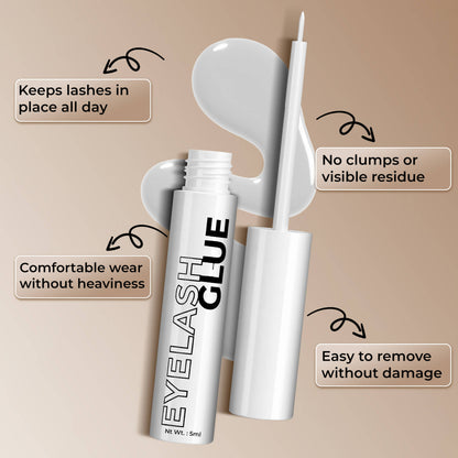 FASHION COLOUR Eyelash Glue - White