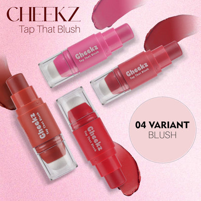FASHION COLOUR Cheekz Tap Tint & Blush - Rouge Ritual