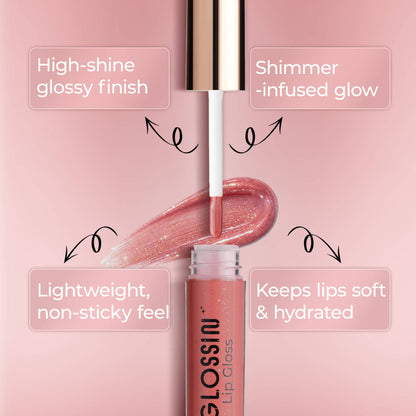 FASHION COLOUR Glossin Lip Gloss - Starlight Pink