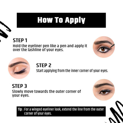 Insight Cosmetics Liner Express Eyepen Shiny Black