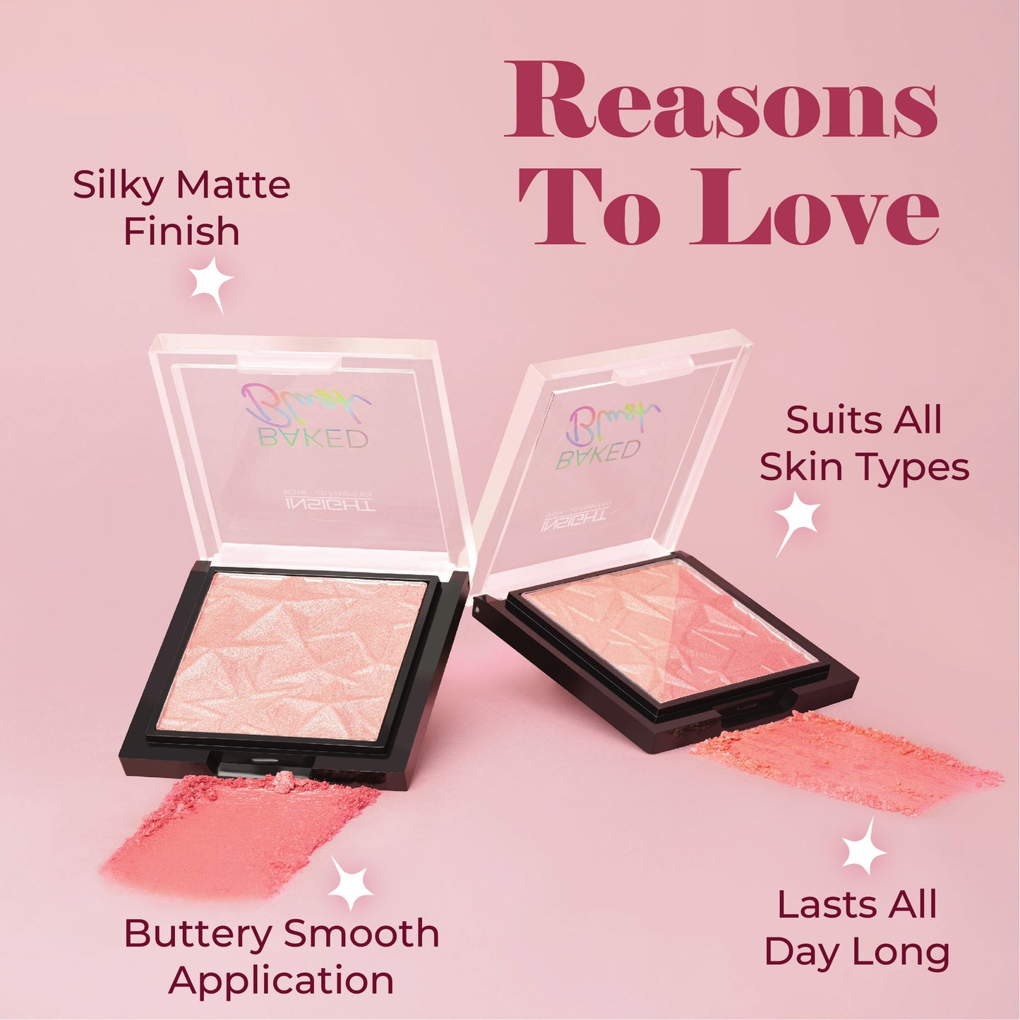 Insight Cosmetics Baked Blush - Sunset Glow