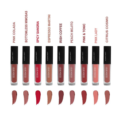 Love Earth Liquid Mousse Matte Lipstick - Pack of 9 - Liquid Mousse 1.0