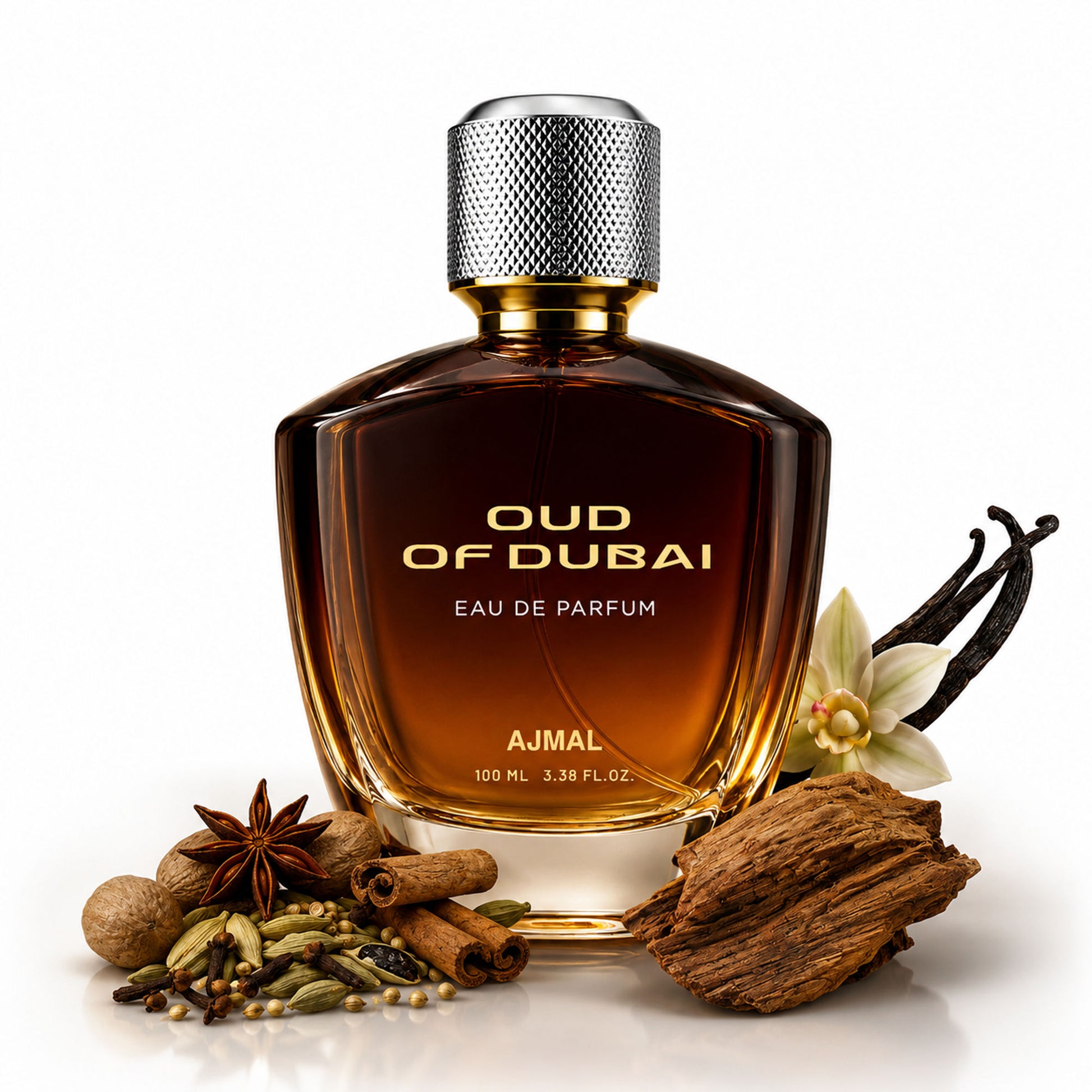 Ajmal Oud Of Dubai Eau De Parfum Long Lasting Luxury Oud Fragrance, Rich Woody Perfume For Men