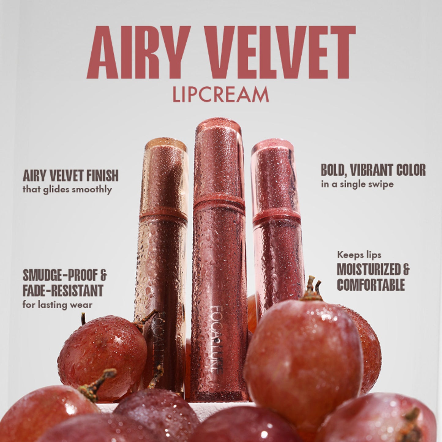 Focallure Airy Velvet Lipcream - NU02