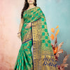 Dhiyona RV Women's Banarasi Silk With Jacquard Print Saree  ( KVD683 )