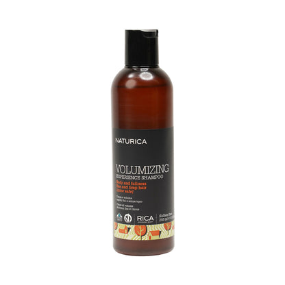 Naturica Volumizing Experience Shampoo for Fine Hair, Boost Volume with Vitamin A H & Wheat Protein