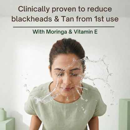 The Skin Story Moringa Gentle Face Scrub For Fresh Clear Skin Removes Blackheads Dead Skin Cells Tan