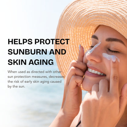 The Skin Story Moringa Face Sunscreen SPF 50+ PA+++ For Detan, Anti-Aging, No White Cast, Non Sticky