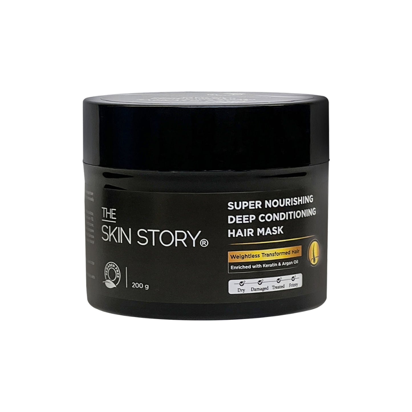 The Skin Story Sulphate Free Keratin Protein Hair Mask For Dry Frizzy Hair Spa Like Nourishment