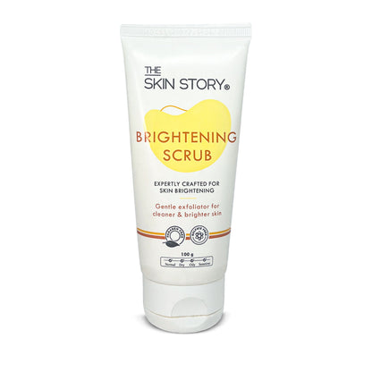 The Skin Story Salicylic Acid Brightening Face Scrub Removes Tan Excess Oil Blackheads & Whiteheads